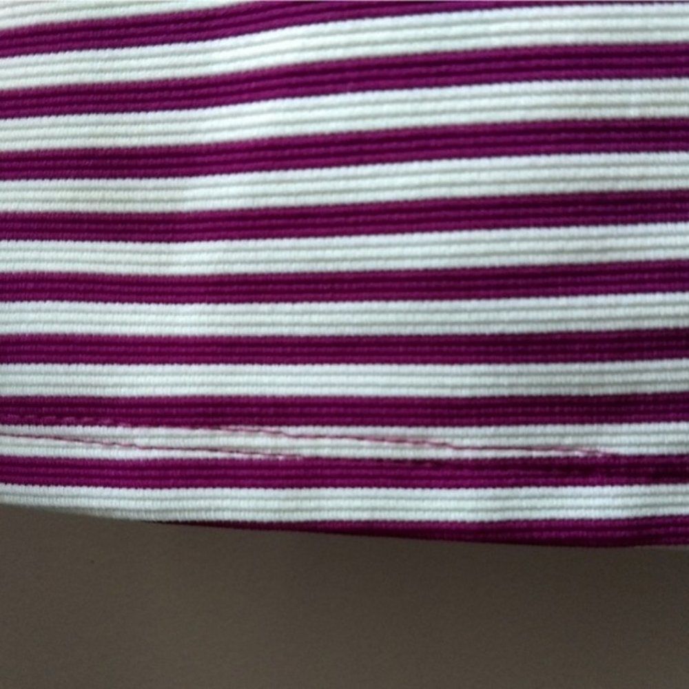 Everly Striped Cap Sleeve Shift Dress size Medium - Picture 3 of 10